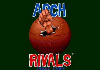 Заставка игры Arch Rivals: The Arcade Game
